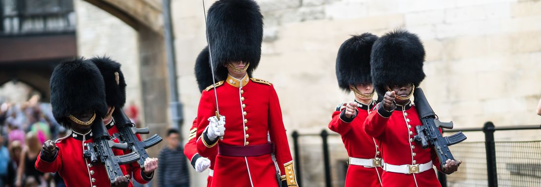 Guards at Tower of London